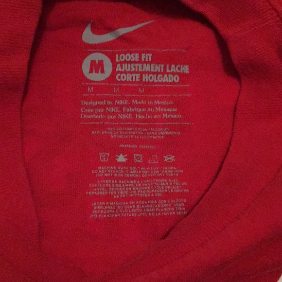 NIKE USA Soccer Clint Dempsey T-Shirt Red Medium - Picture 5 of 5